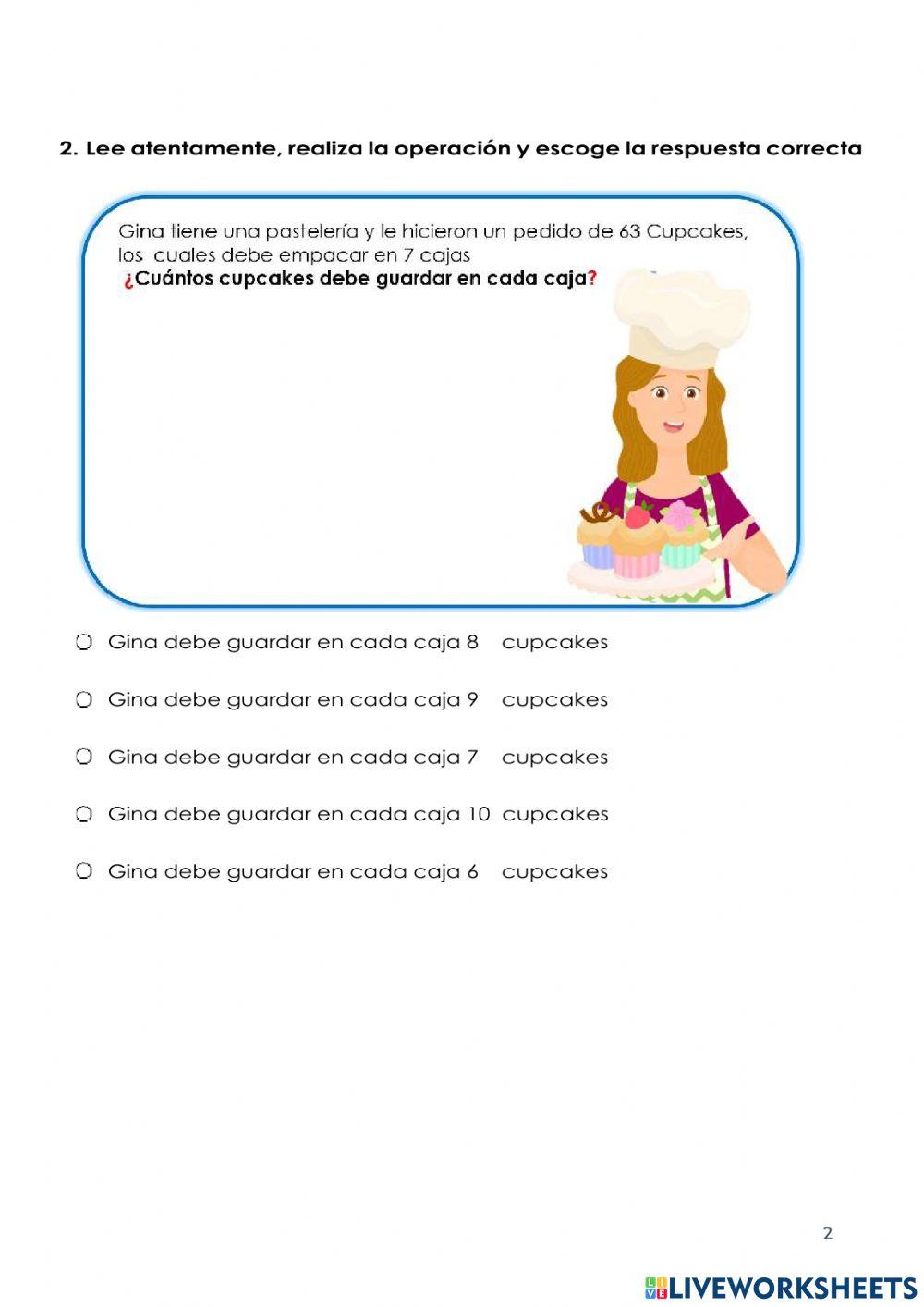 Evaluación  MATEMÁTICAS 3  -  2 BIMESTRE 2021
