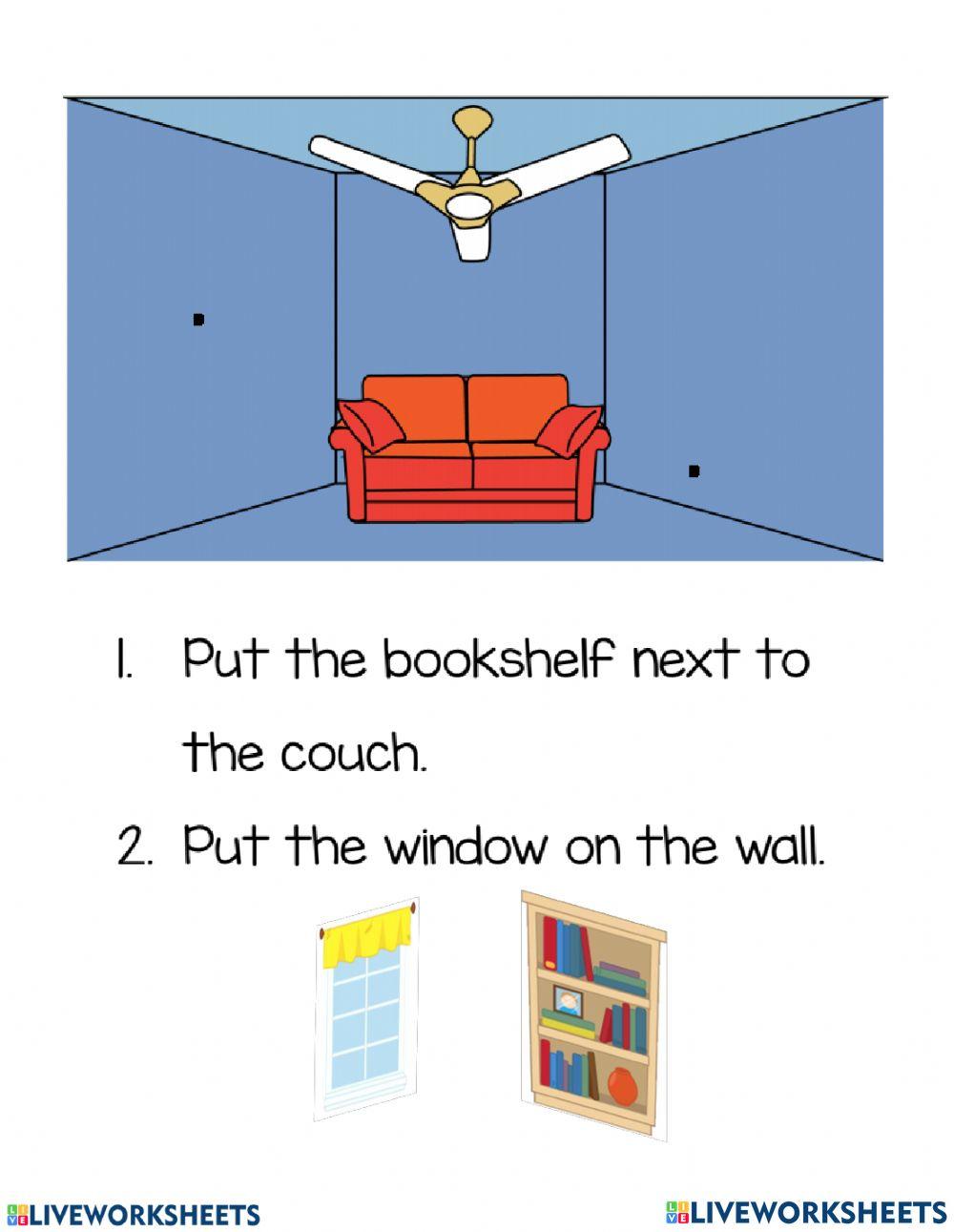 Comprehension - Following Directions Comprehension - Following Directions