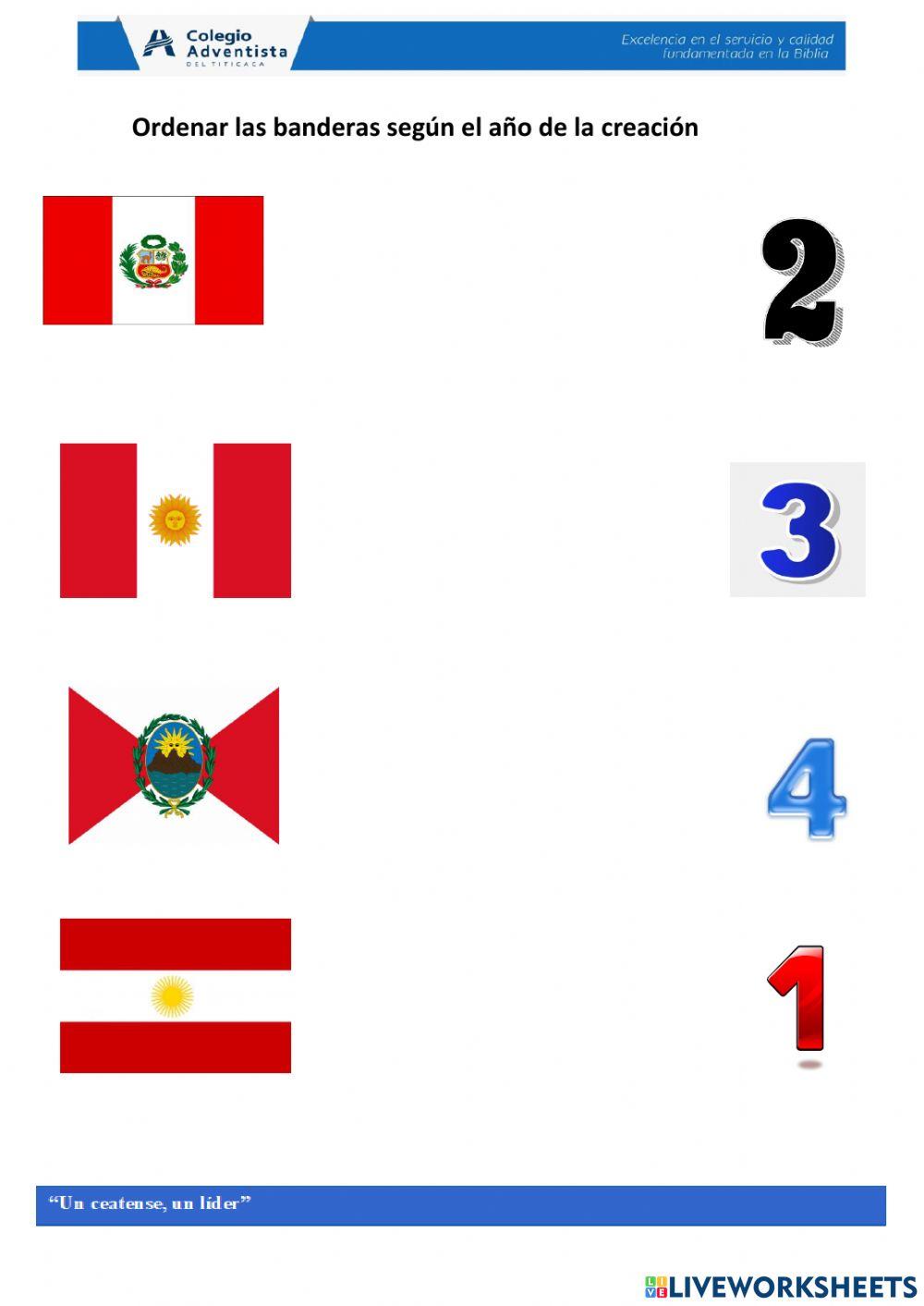 Las banderas delo Perú