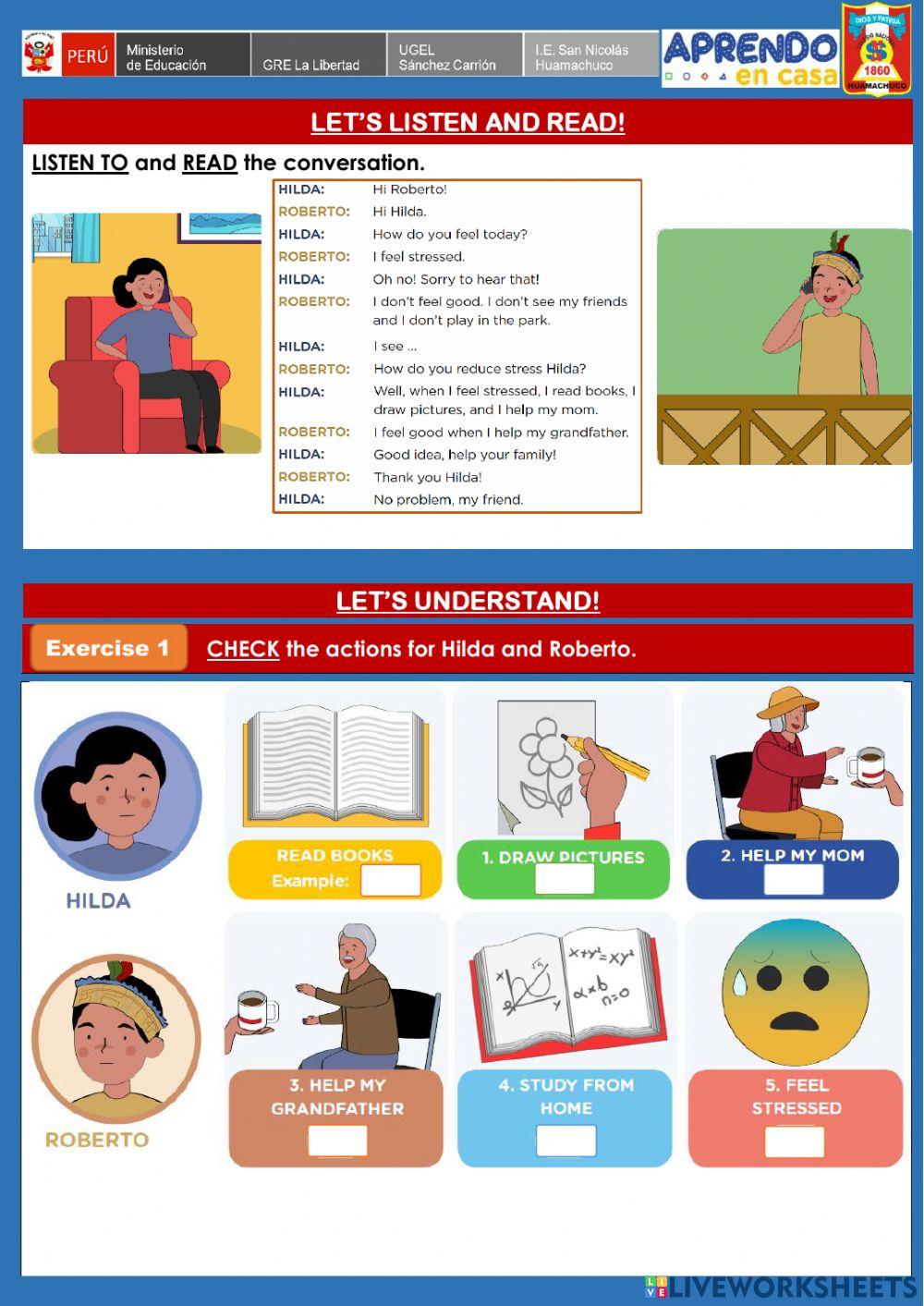 Week 12 - A1 - Experience 3 - Activity 3. Reduce Stress!