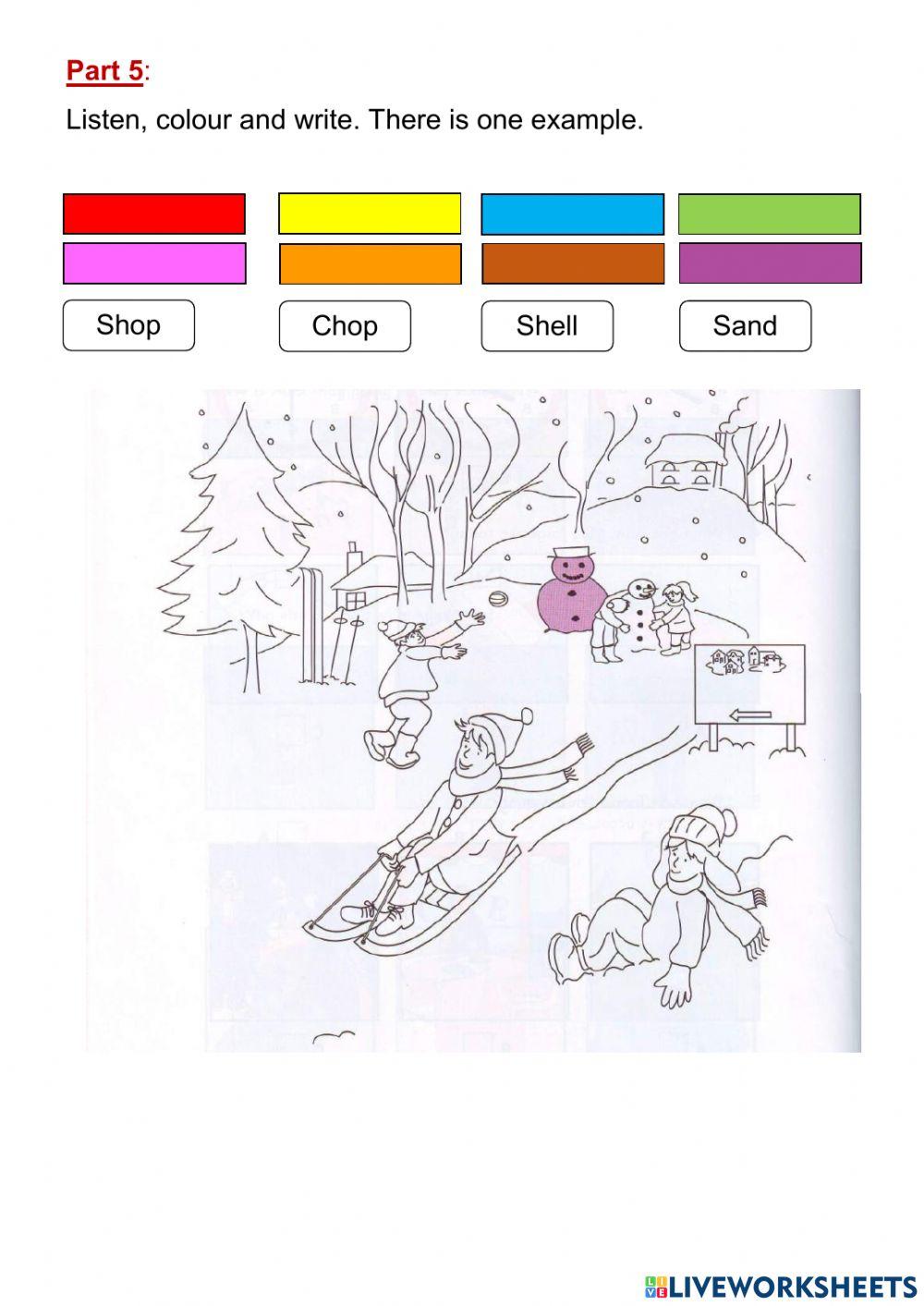 Flyers Listening Practice 13