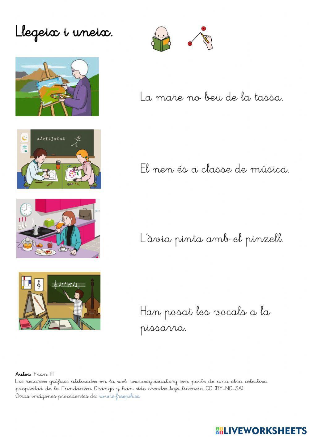 Comprendre oracions 4.