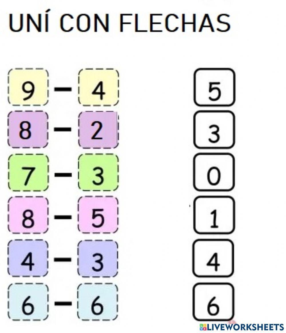 Unir con flechas