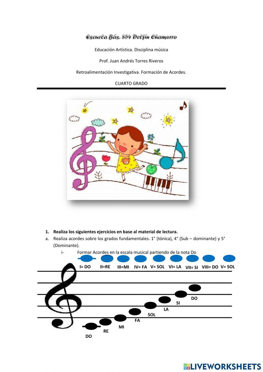 Formación de acordes