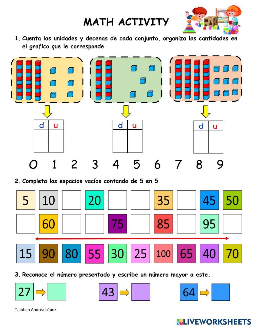 Evaluación de matemática