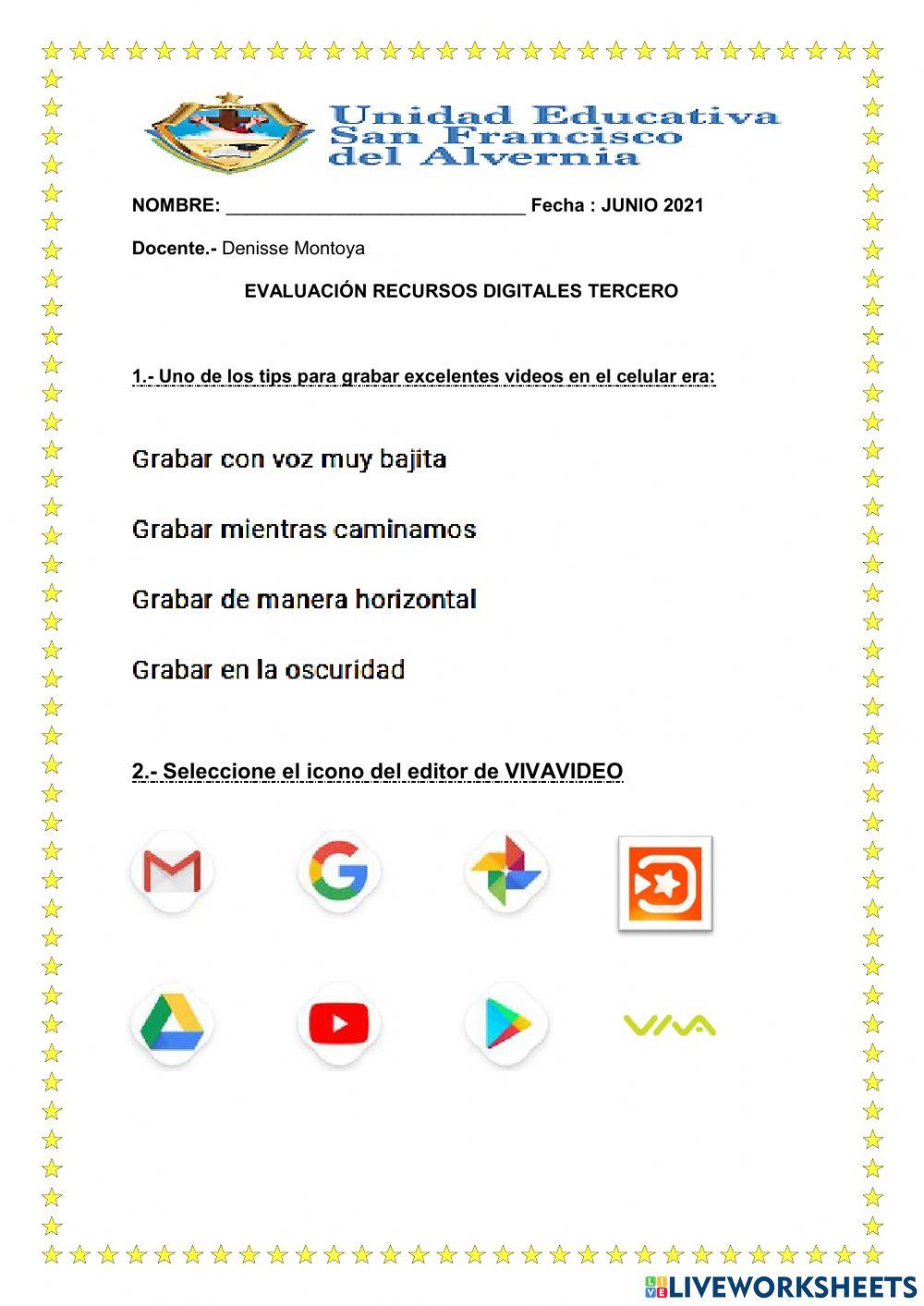 Recursos digitales