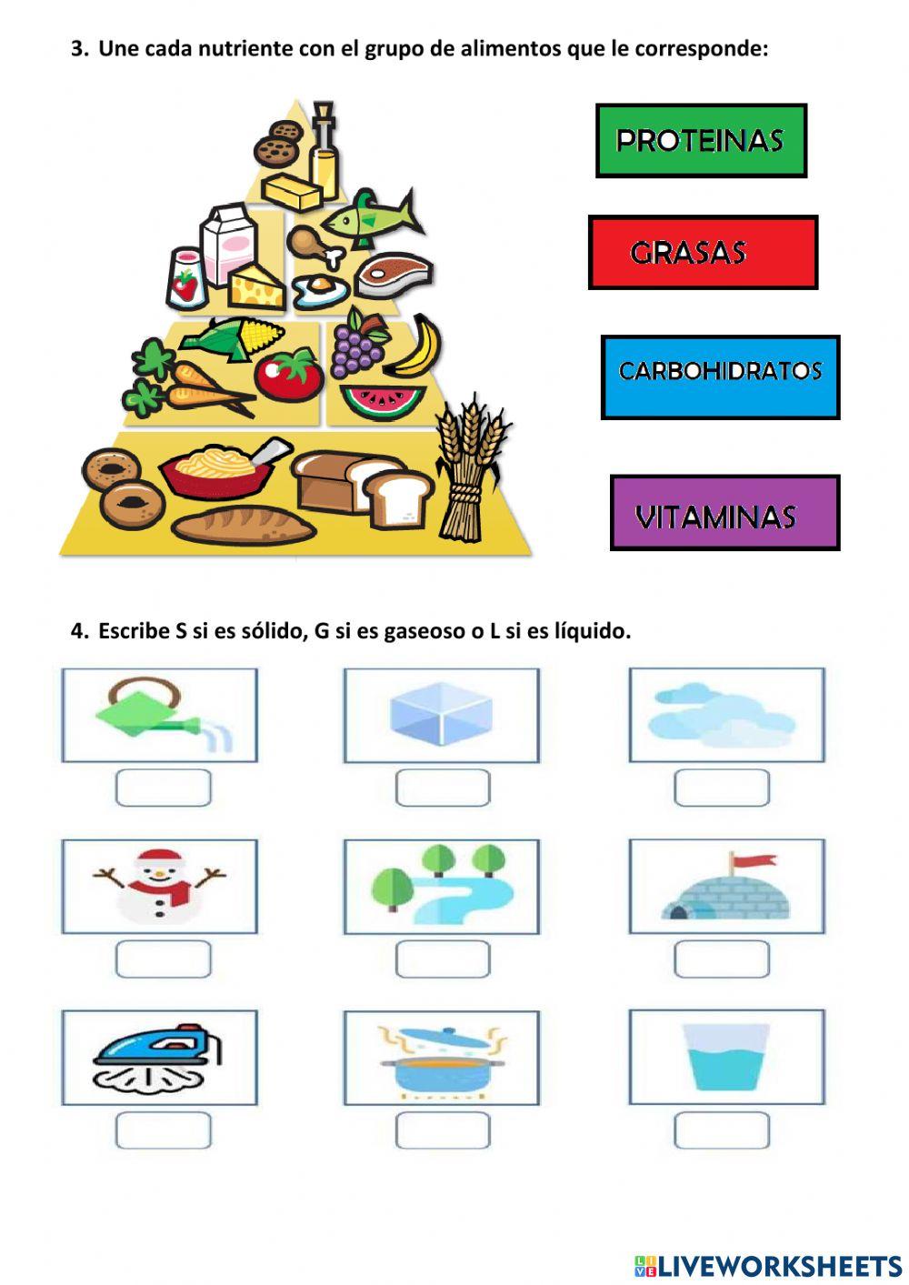 Repaso de naturales de segundo grado de primaria