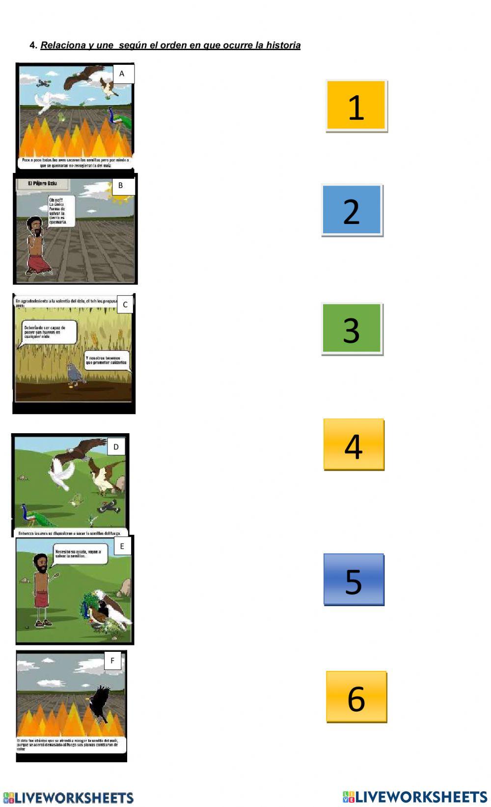 Examen de lectoescritura 4