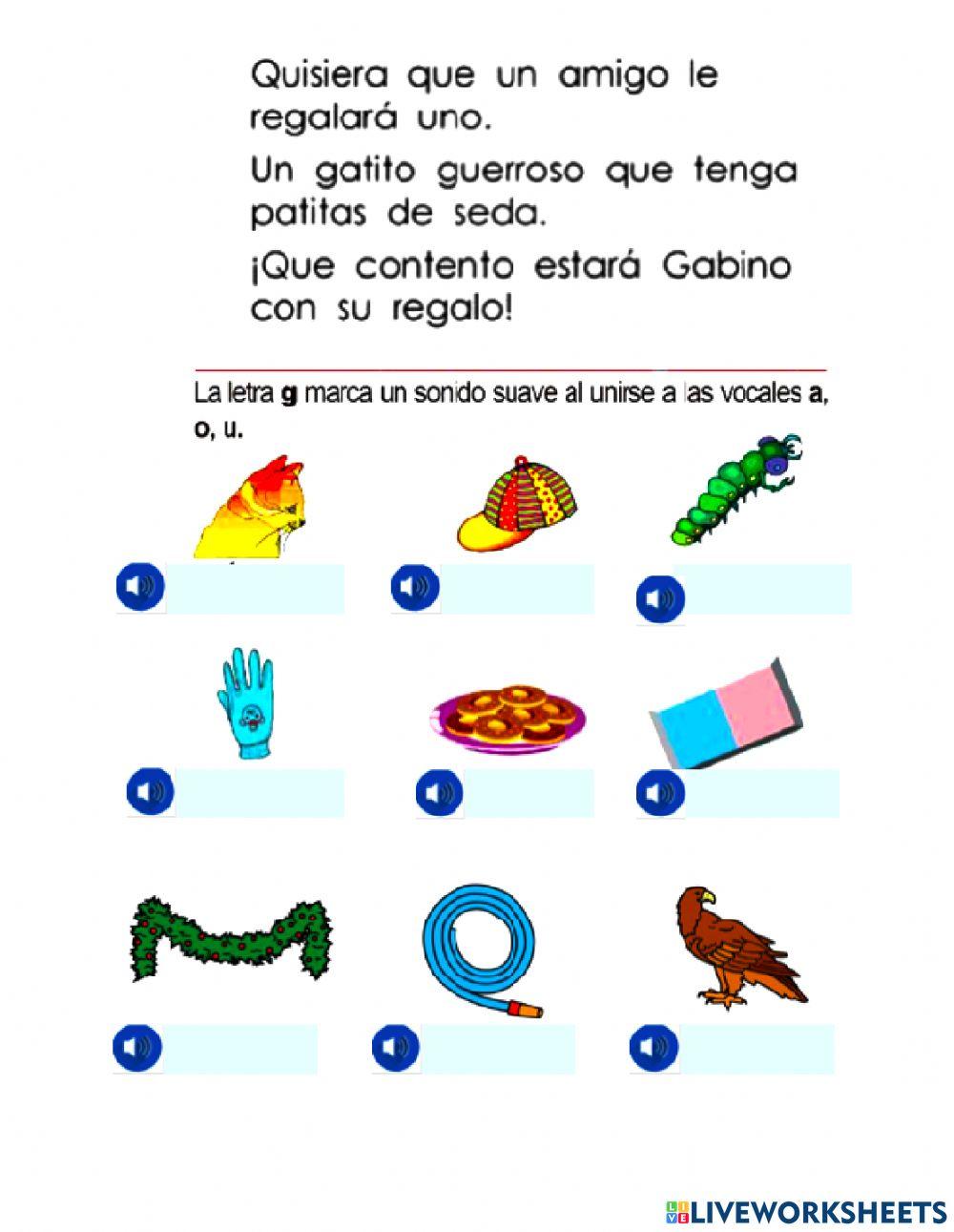 Fonemas gua, gue, gui