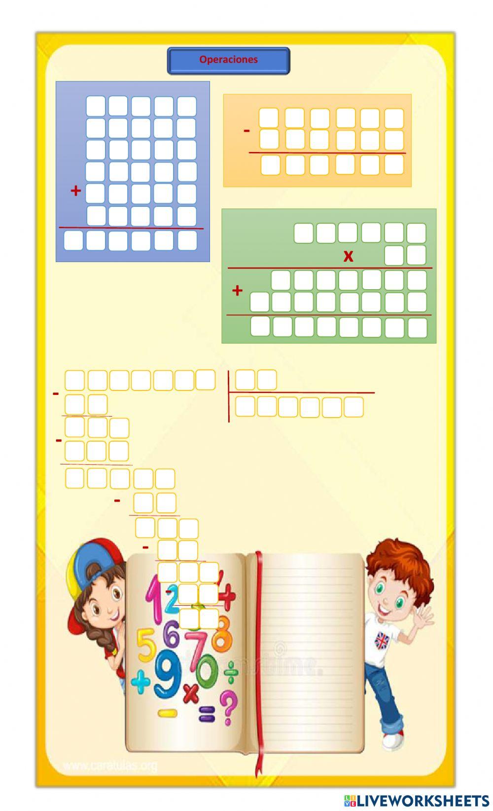 Problemas con operaciones básicas