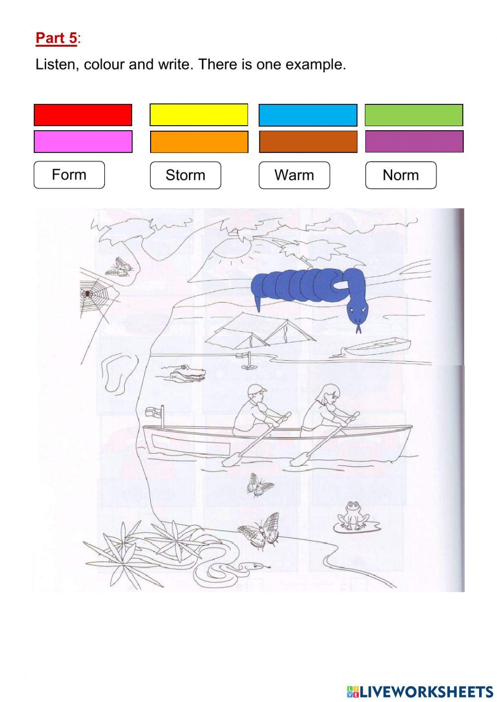 Flyers Listening Practice 14