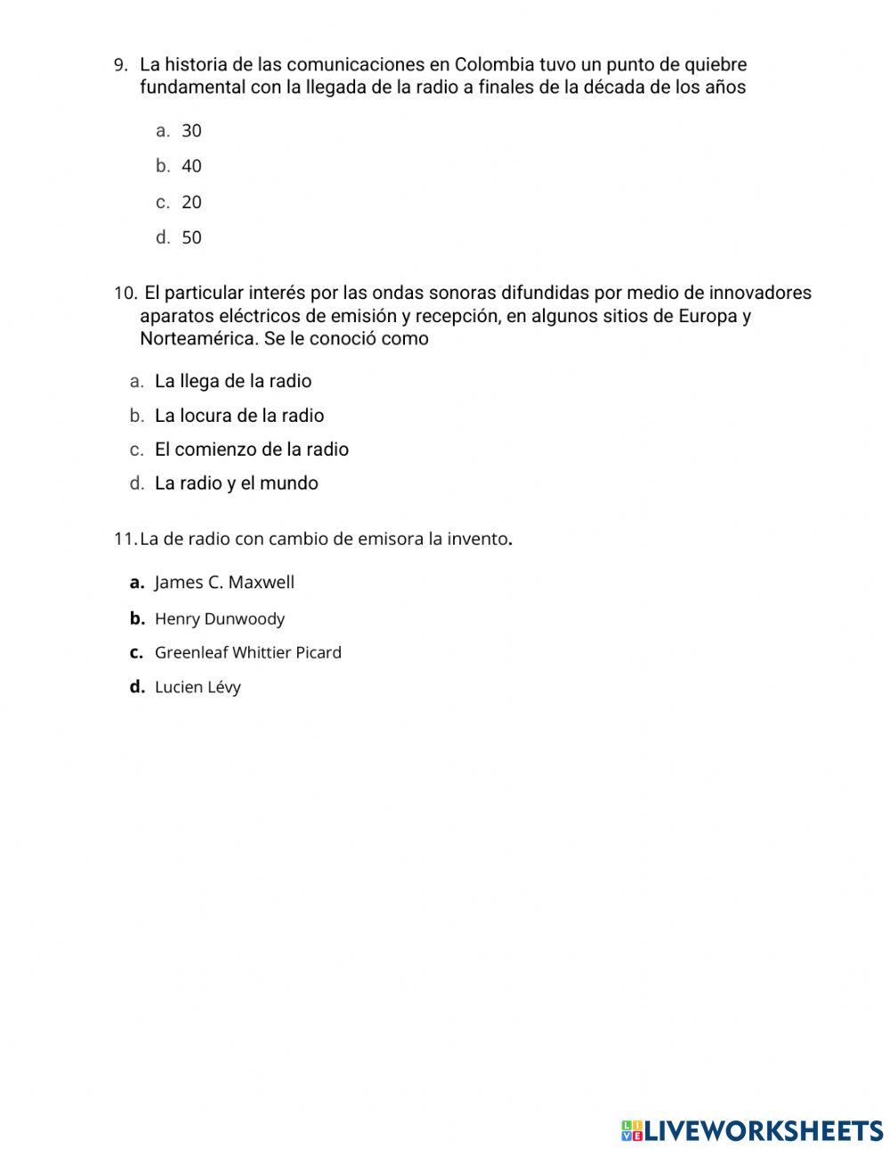 Historia de la radio