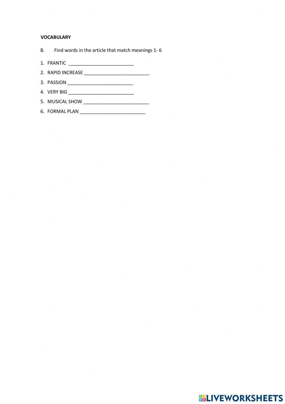 C1 Use of English practice