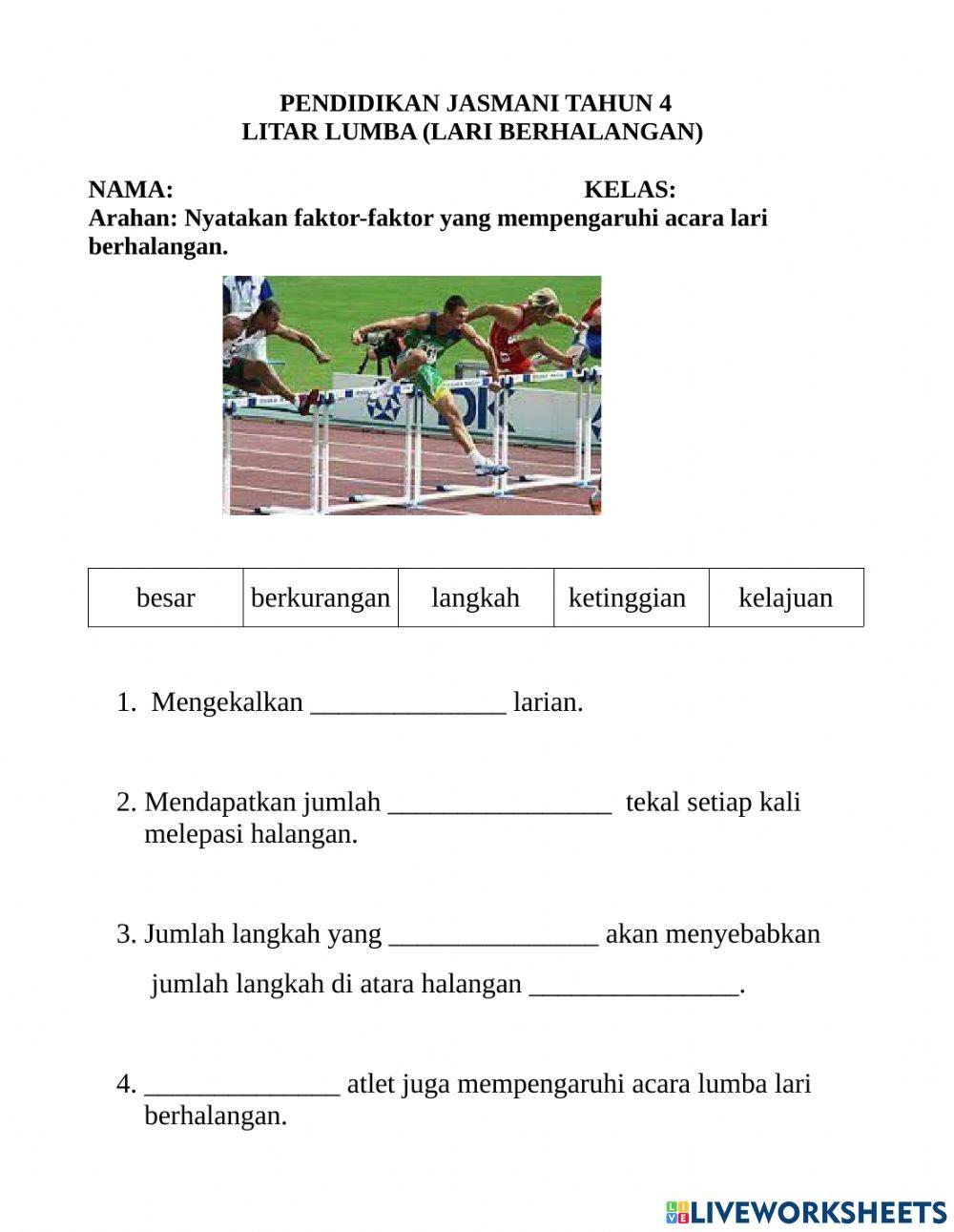 Lari Berhalangan Tahun 4