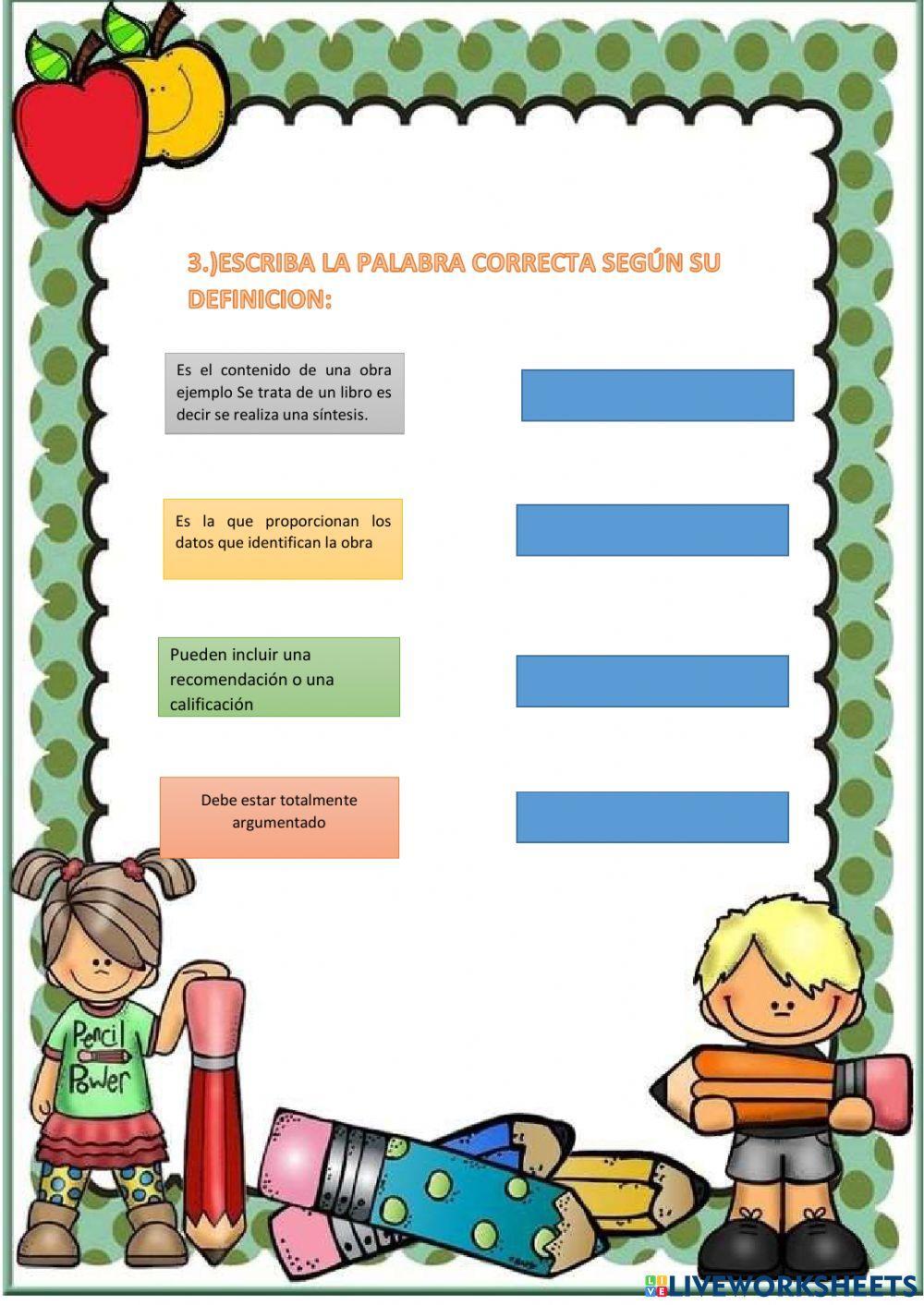 Estructura de la reseña