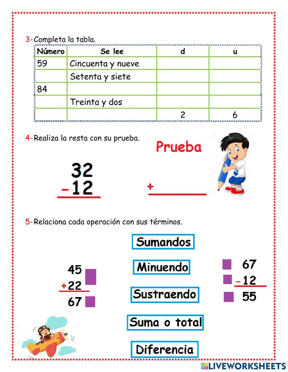Evaluación matemáticas 1