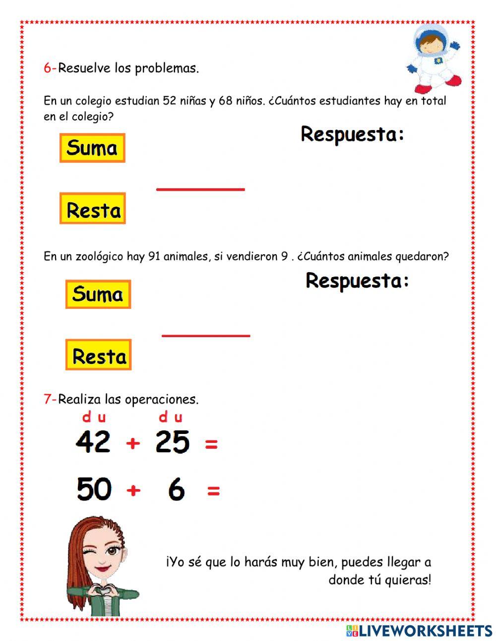 Evaluación matemáticas 1