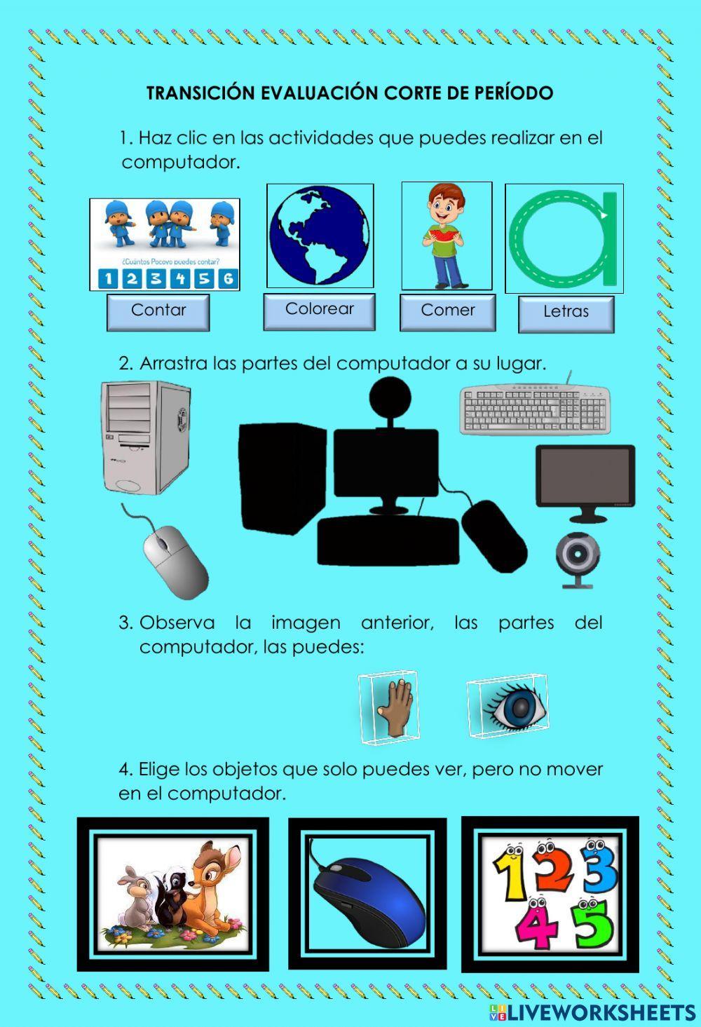 Evaluación transición corte ii trim
