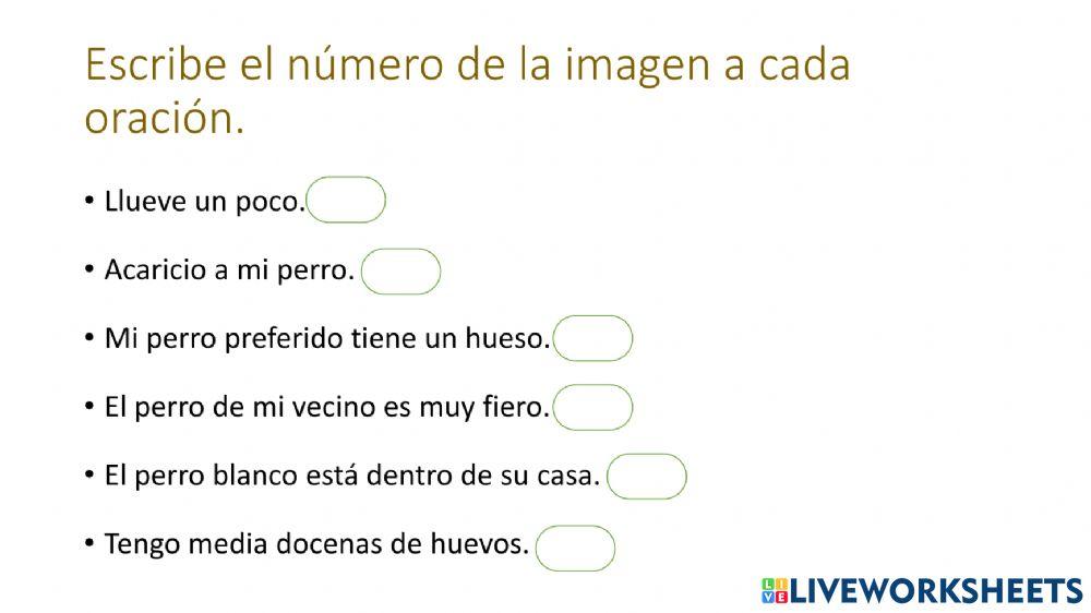 Comprensión de textos Comprensión de textos