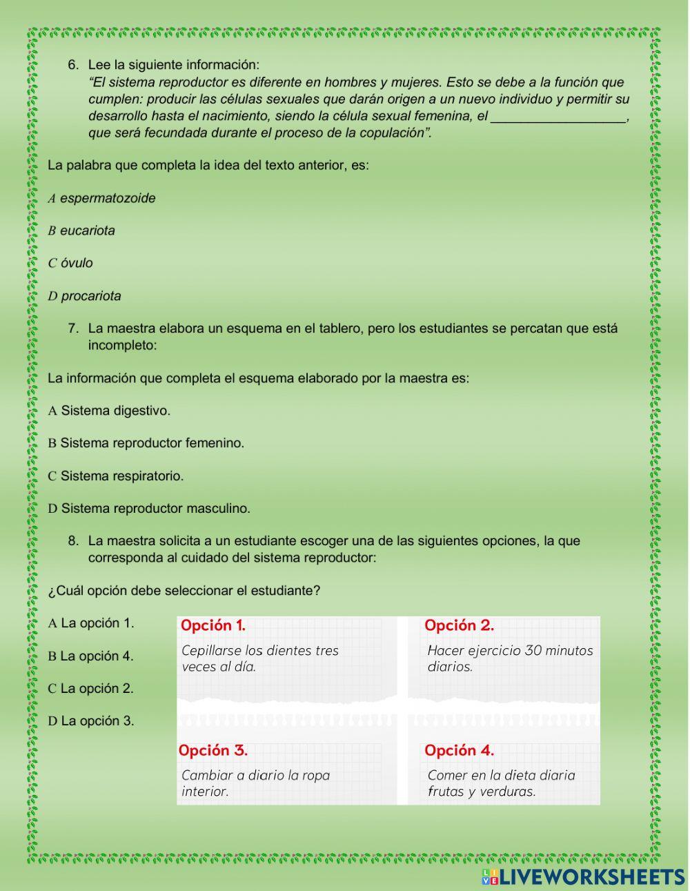 Socialización de saberes Naturales