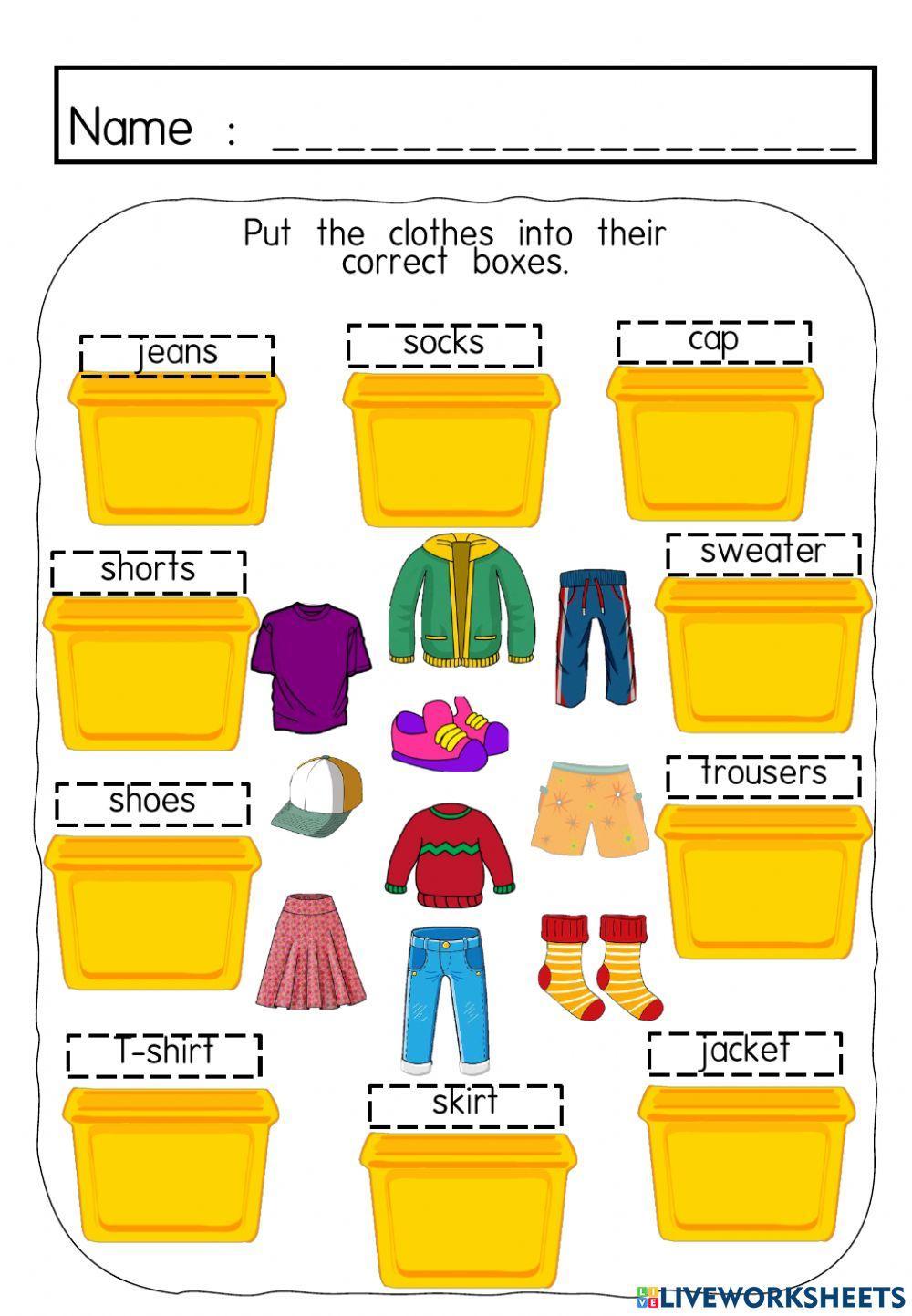 Clothes - Get Dressed