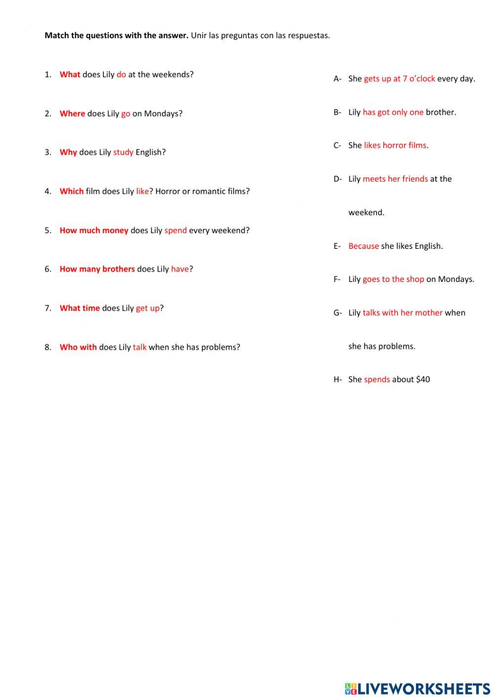 WH-Questions and Present Simple