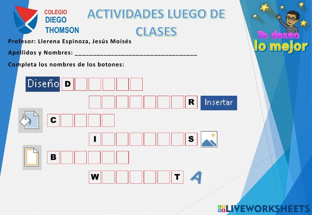Ficha Junio Clase 3 - 3º grado