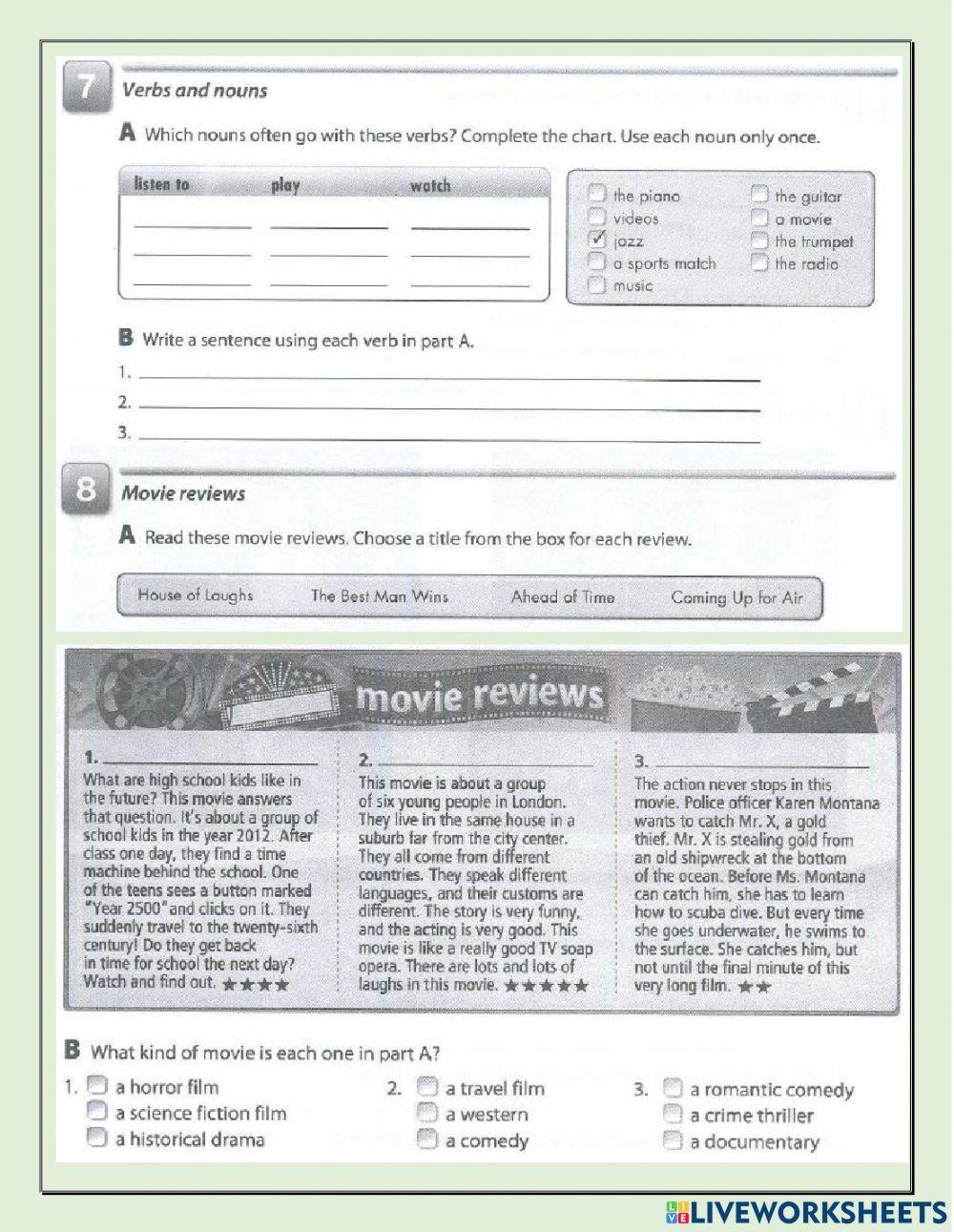 Workbook interchange 1 Unit 4