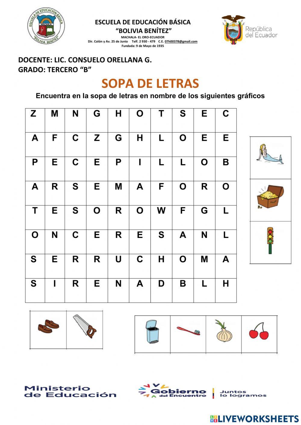 Sopa de letras