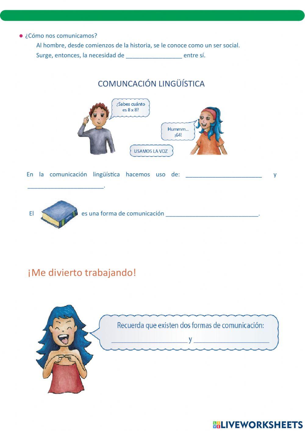 La comunicación y sinónimos y antónimos