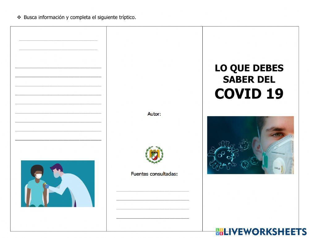 Partes del tríptico