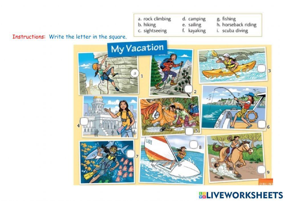 My vacation - Extreme sports