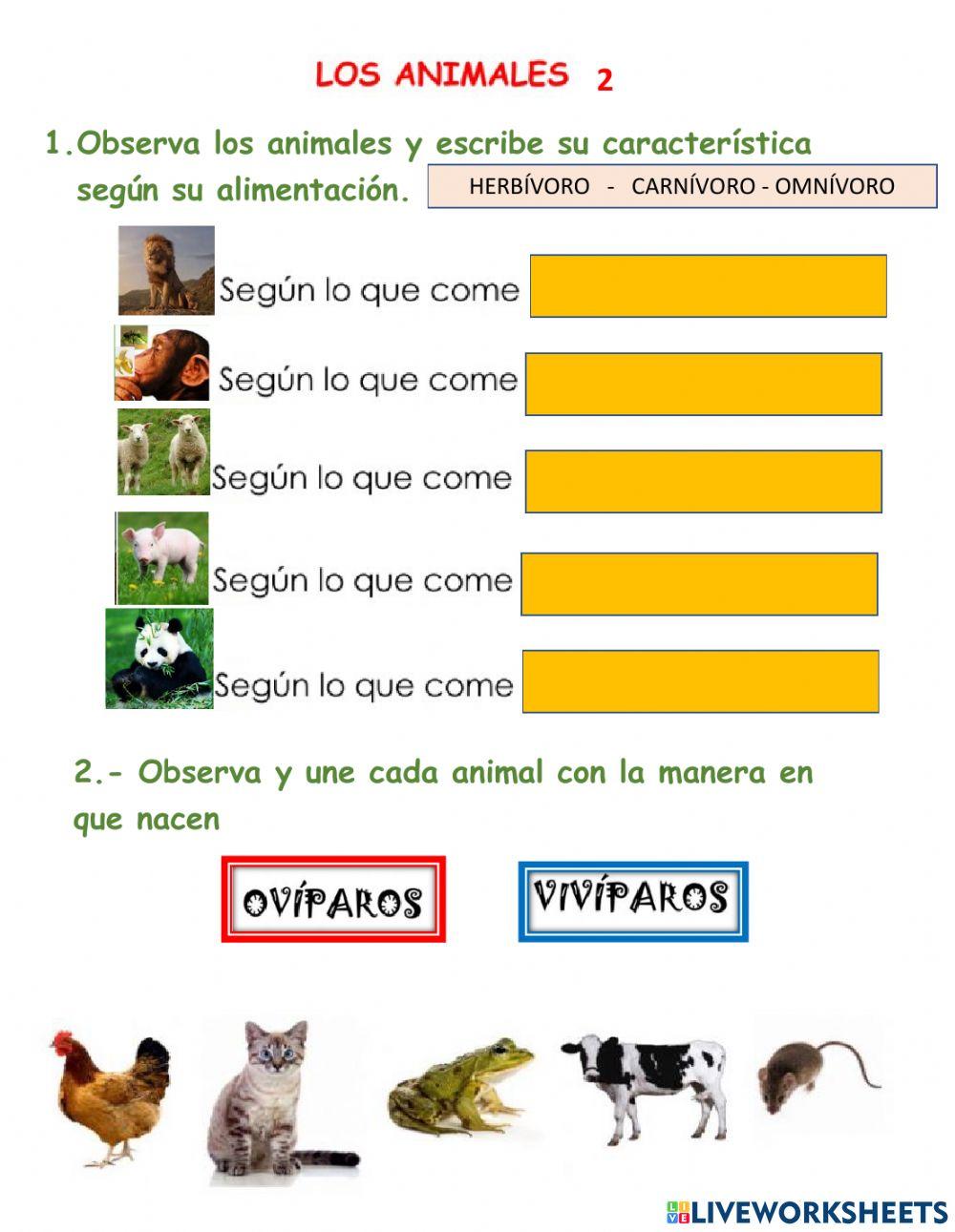 Los animales 2