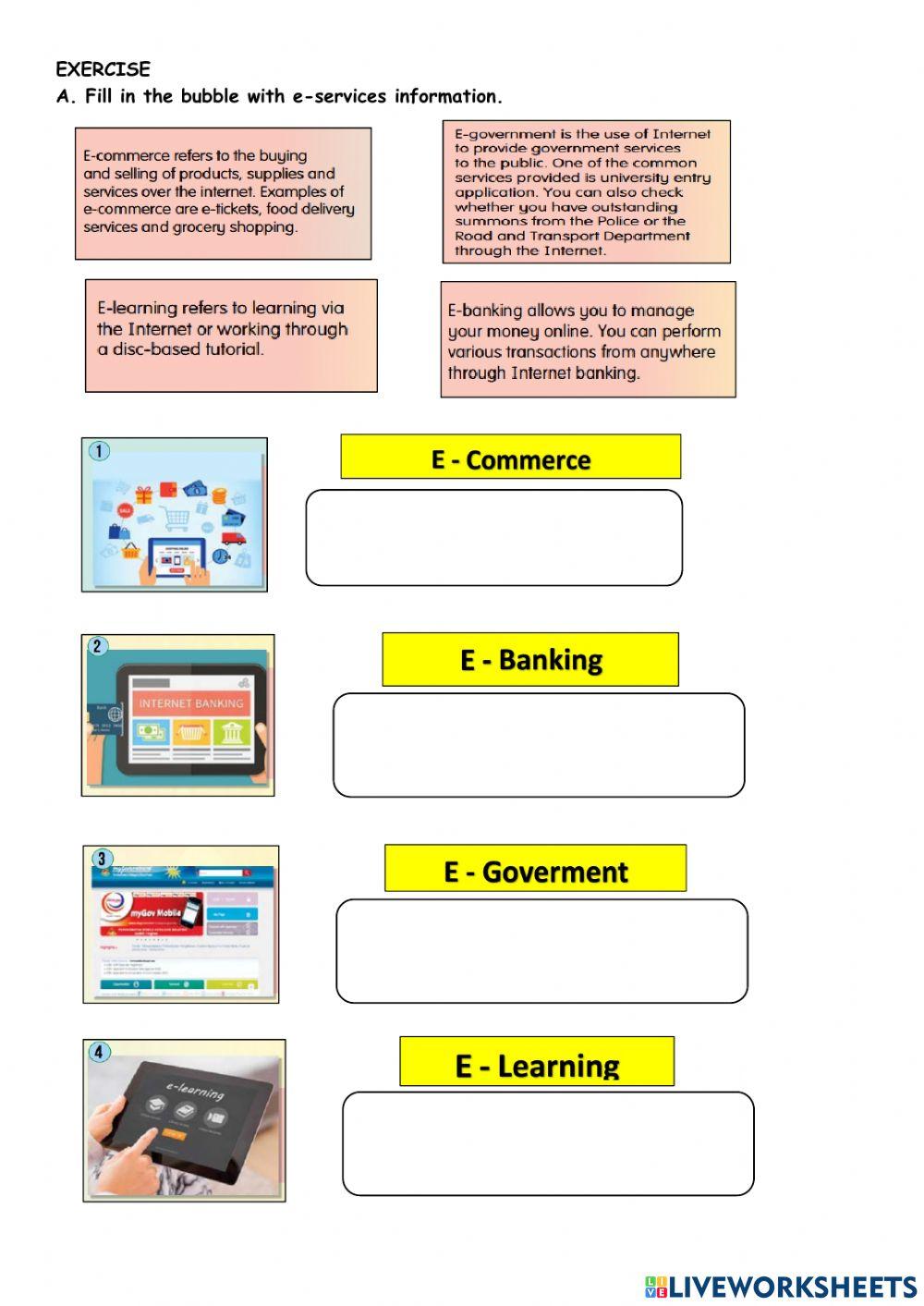 Unit 5 : e-services technology