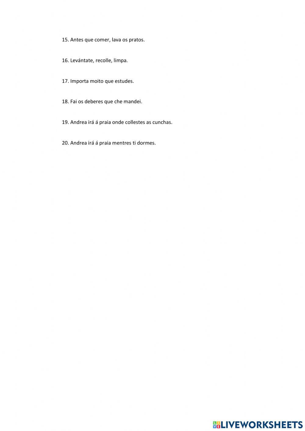 Sintaxe lingua galega