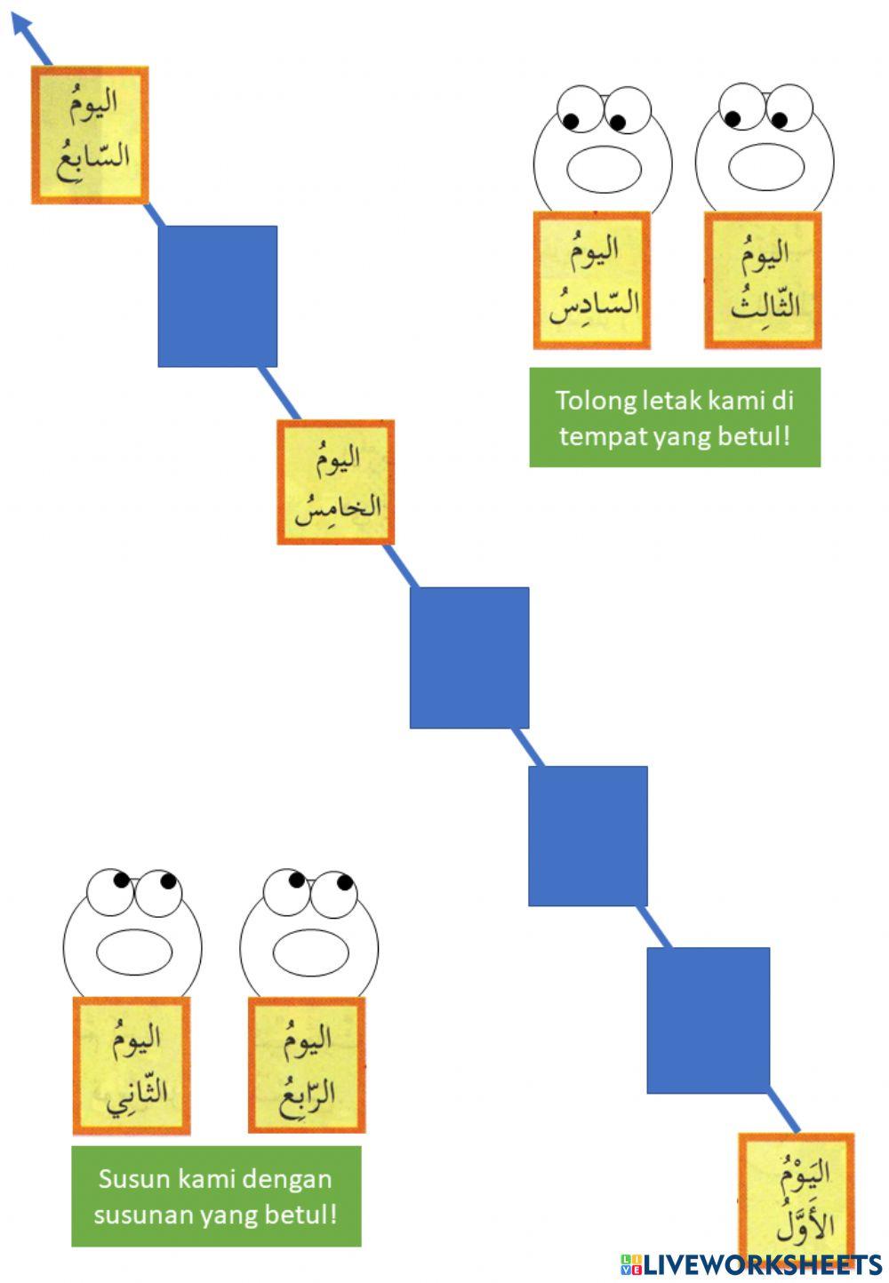 Bahasa Arab (A'dad Tartibi)