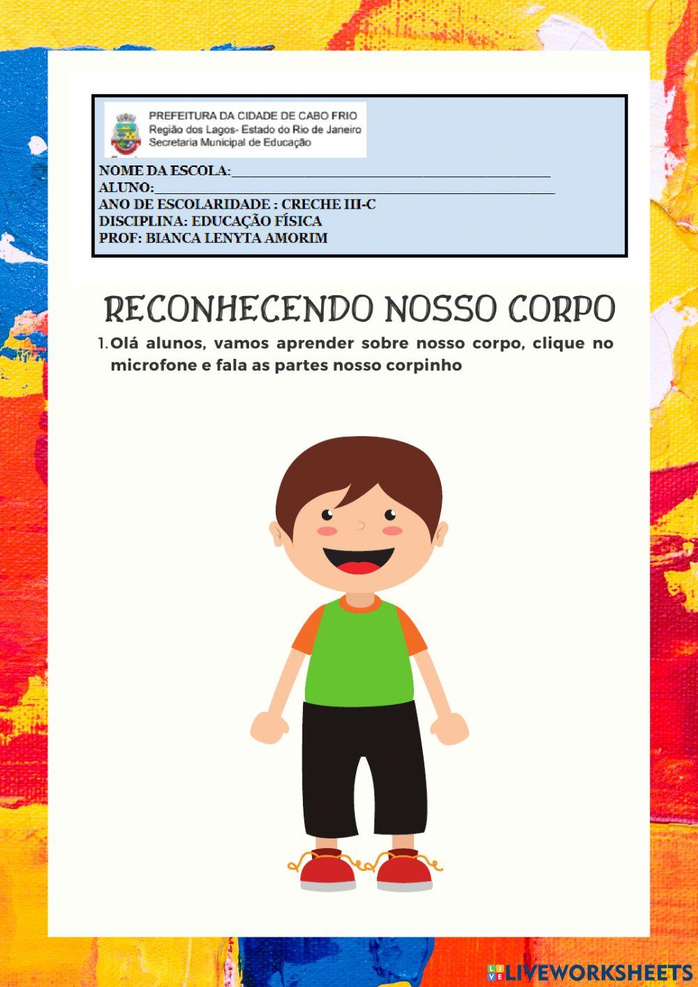 Reconhecendo seu corpo