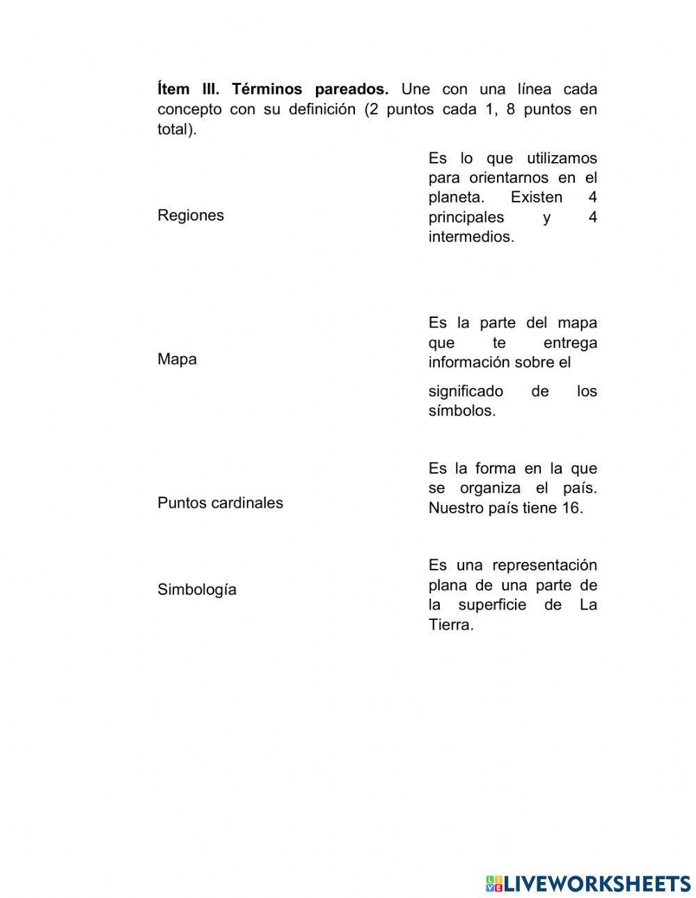 Evaluación Unidad 1