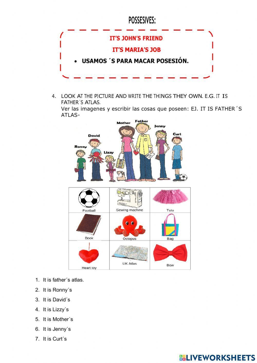 Actividad N°3 3° Año EPJA 727 Inglés