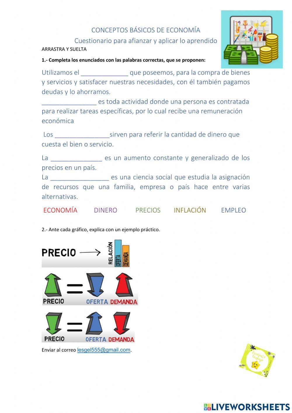 Conceptos básicos de economía