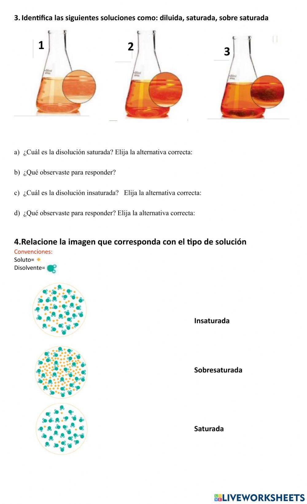 Soluciones químicas