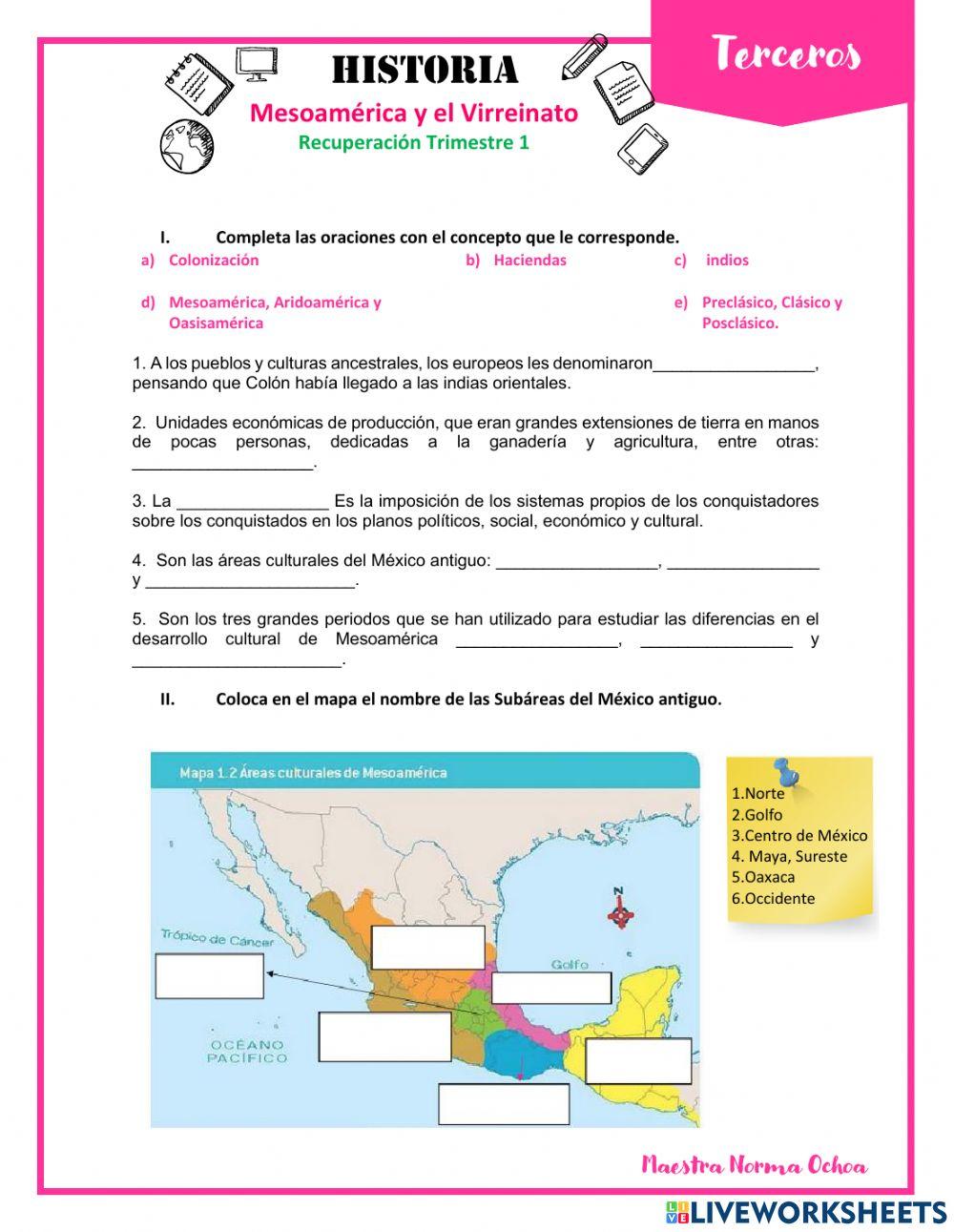 Recuperación Trimestre 1