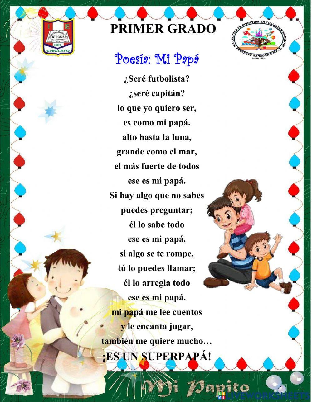 Poesía-mi papá