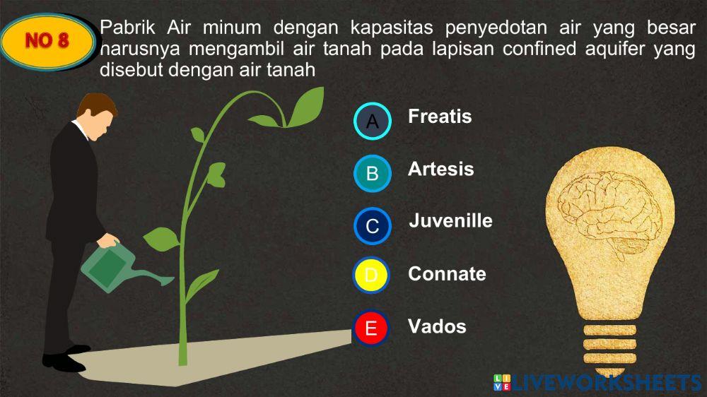 Latihan soal hidrologi