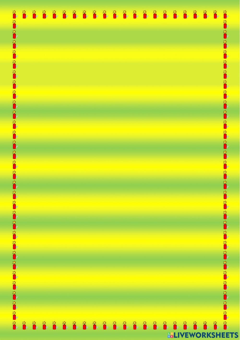 LESSON 13 LIVE WORK SHEET A SHELTER SO HIGH