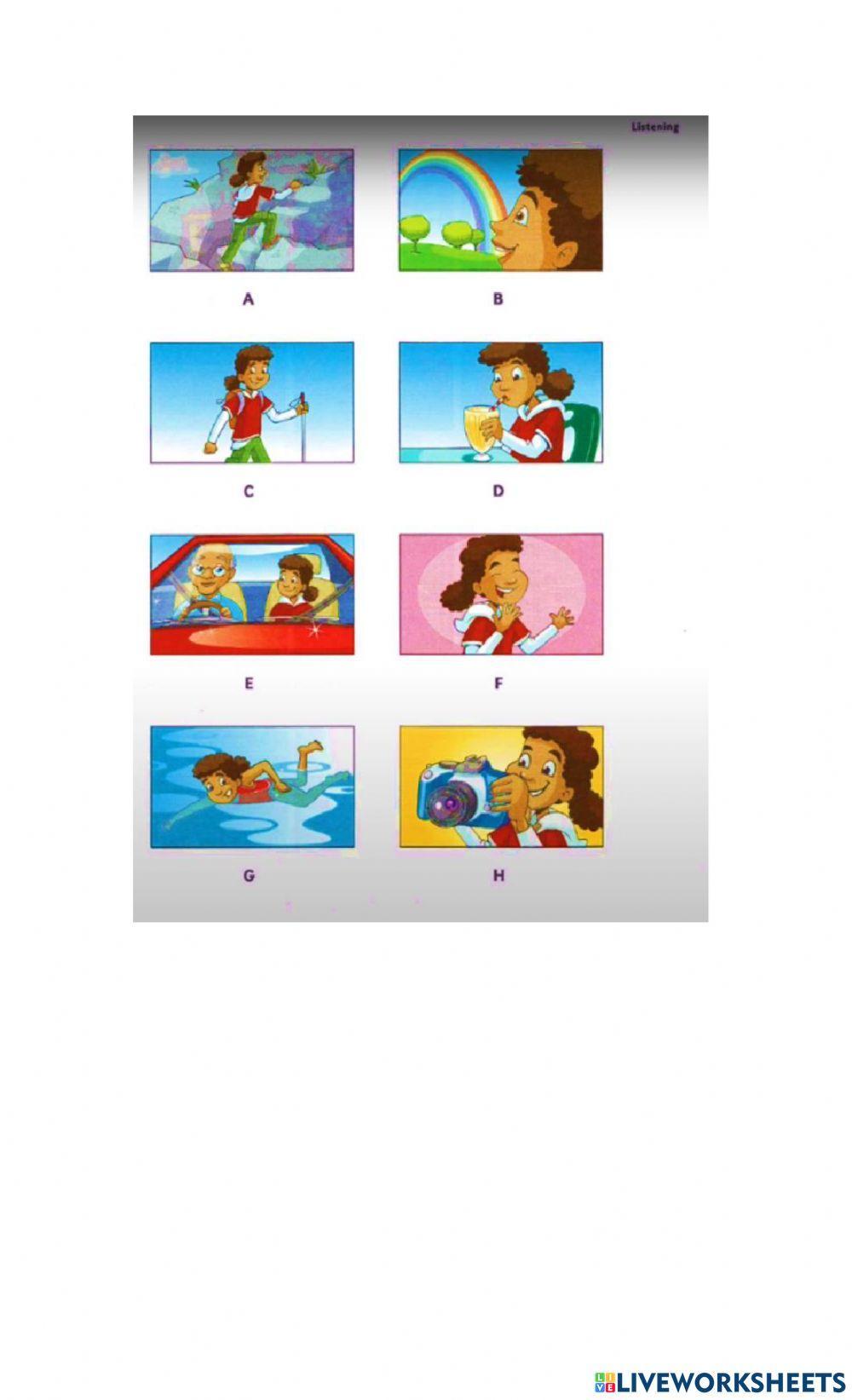 Movers listening practice part 2 - 5