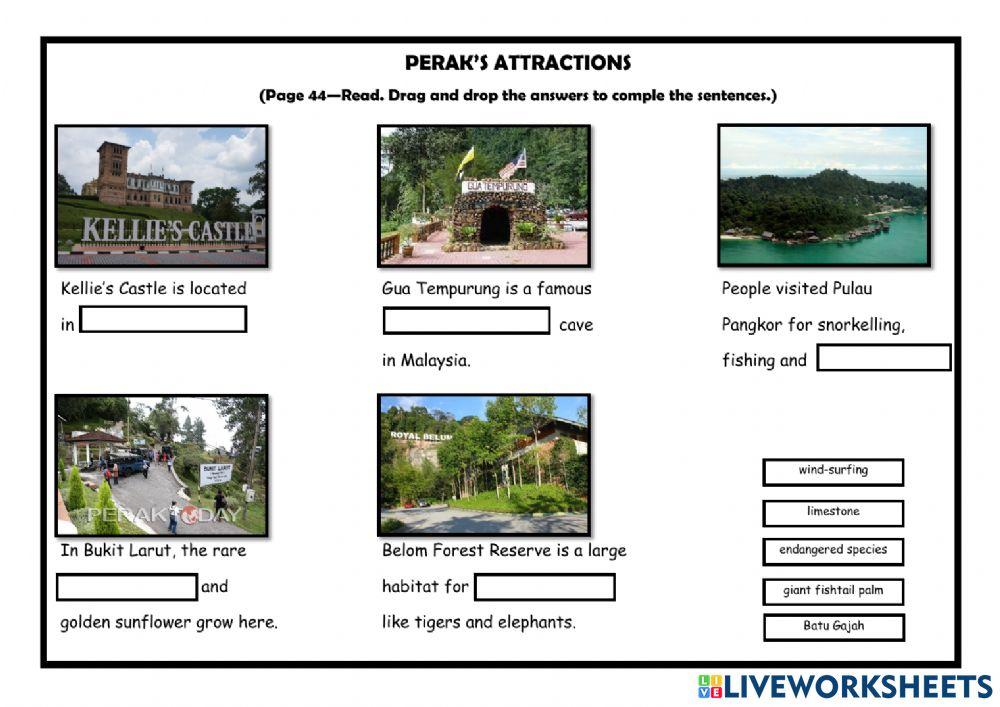 Perak's Attractions