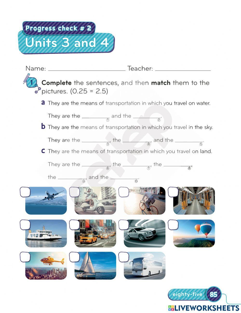 KXP3A Progress Check 2