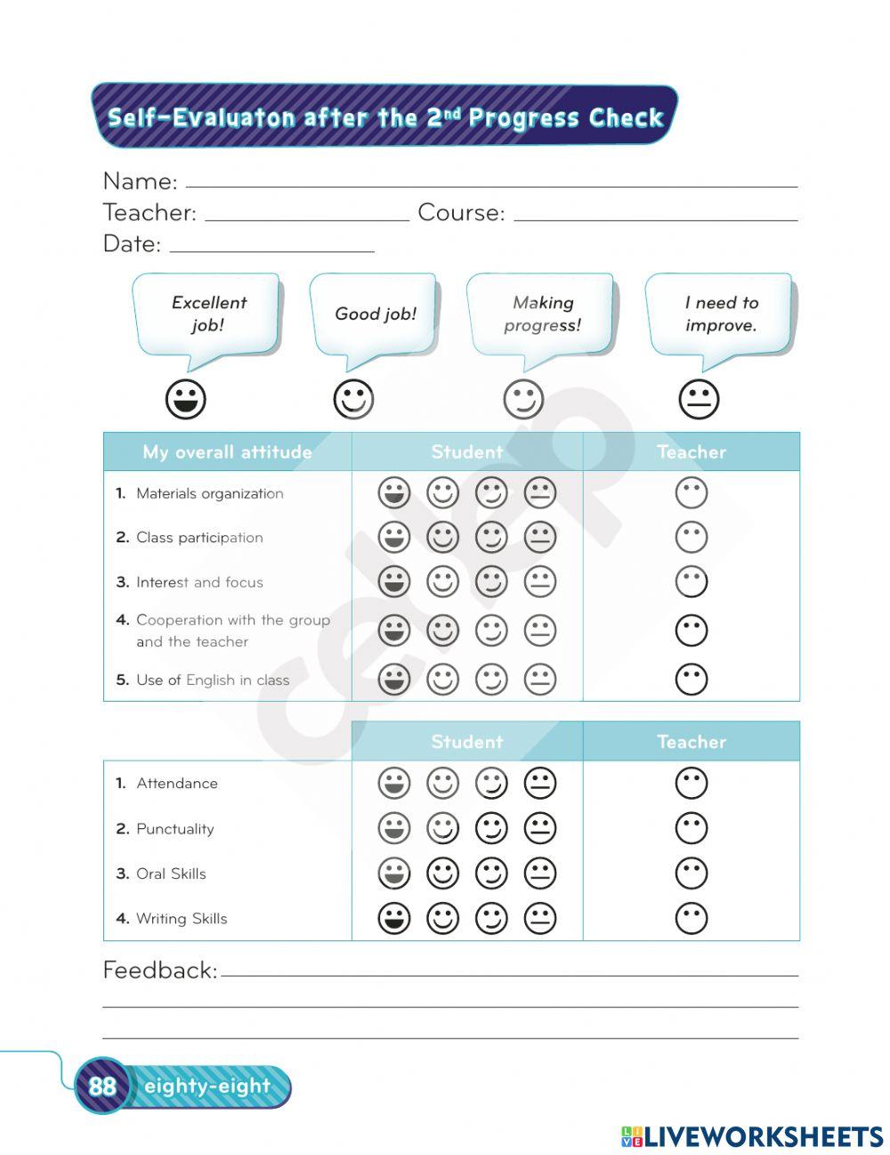 KXP3A Progress Check 2