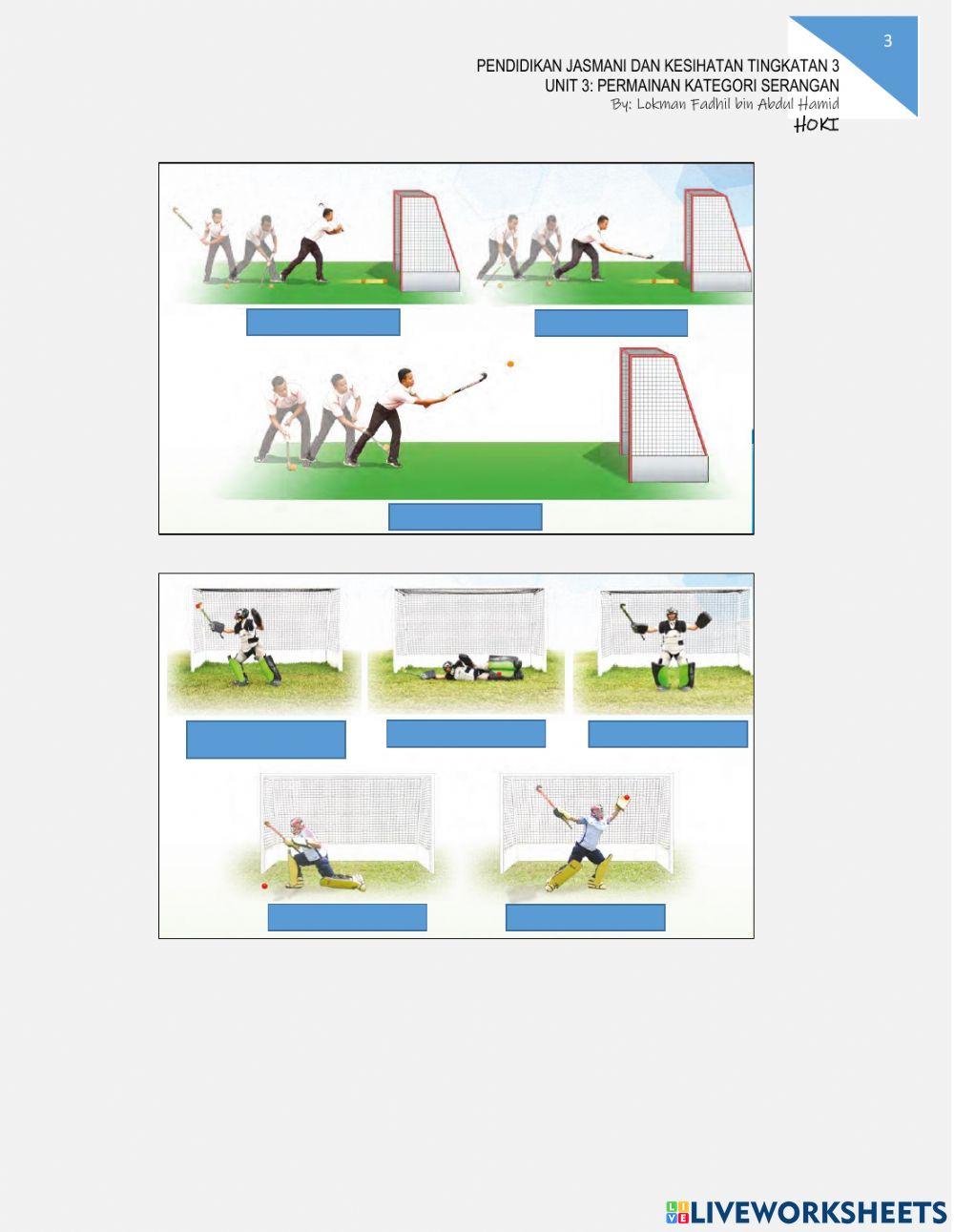 PJK Tingkatan 3: Permainan Kategori Serangan - Hoki